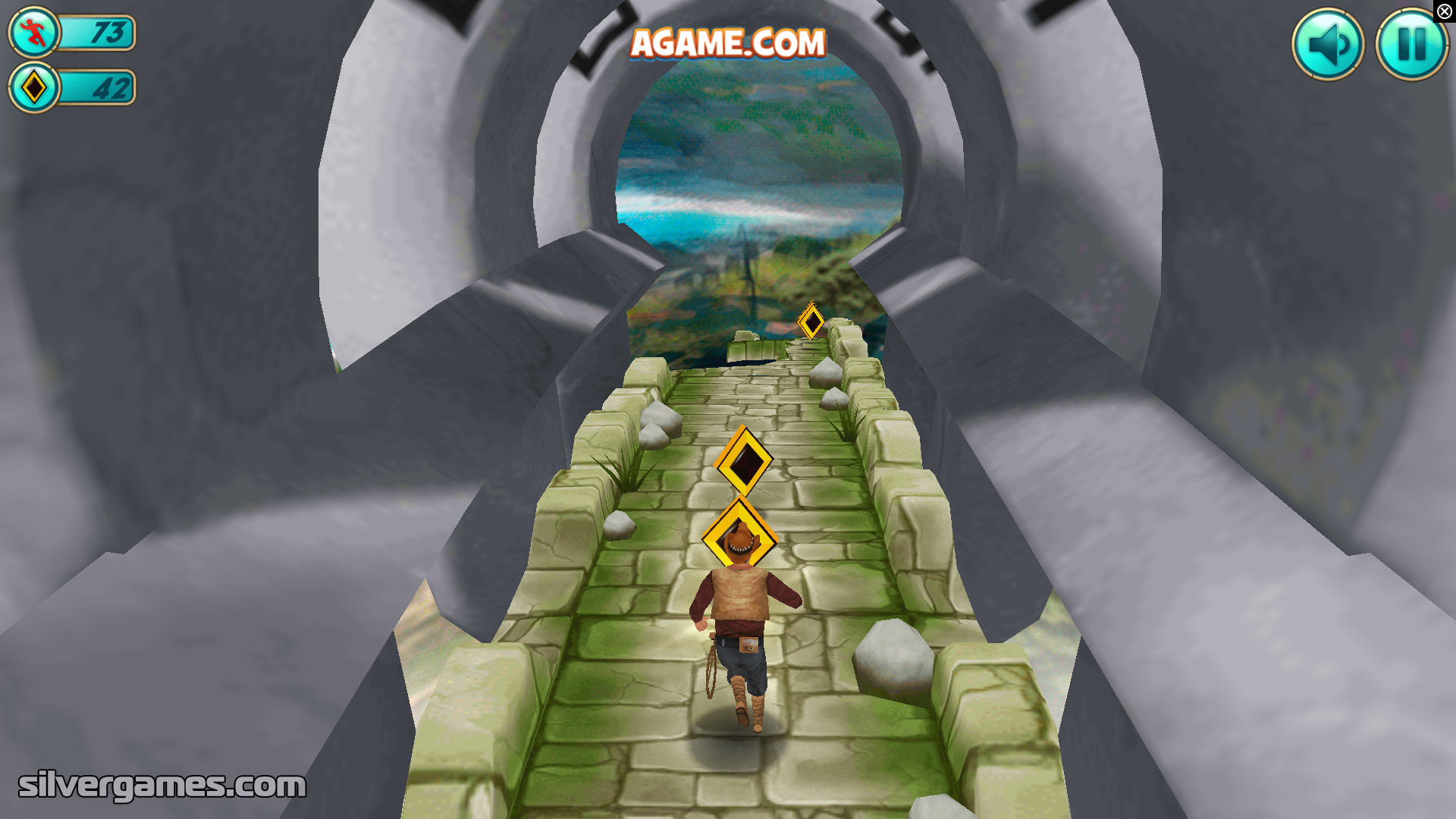 Tomb Runner - Free online adventure game on A10.com 