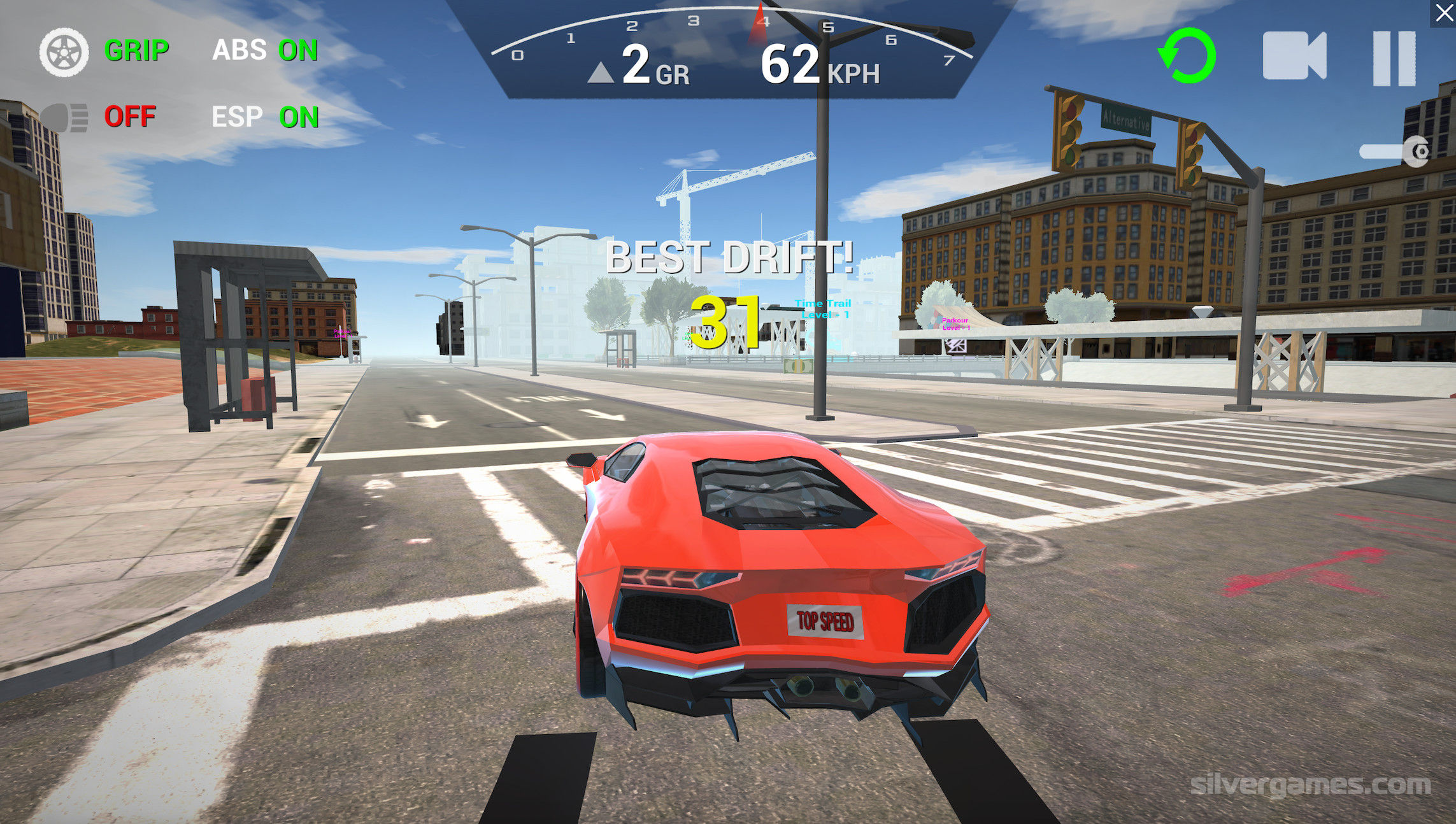 Top Speed Racing 3D - Click Jogos