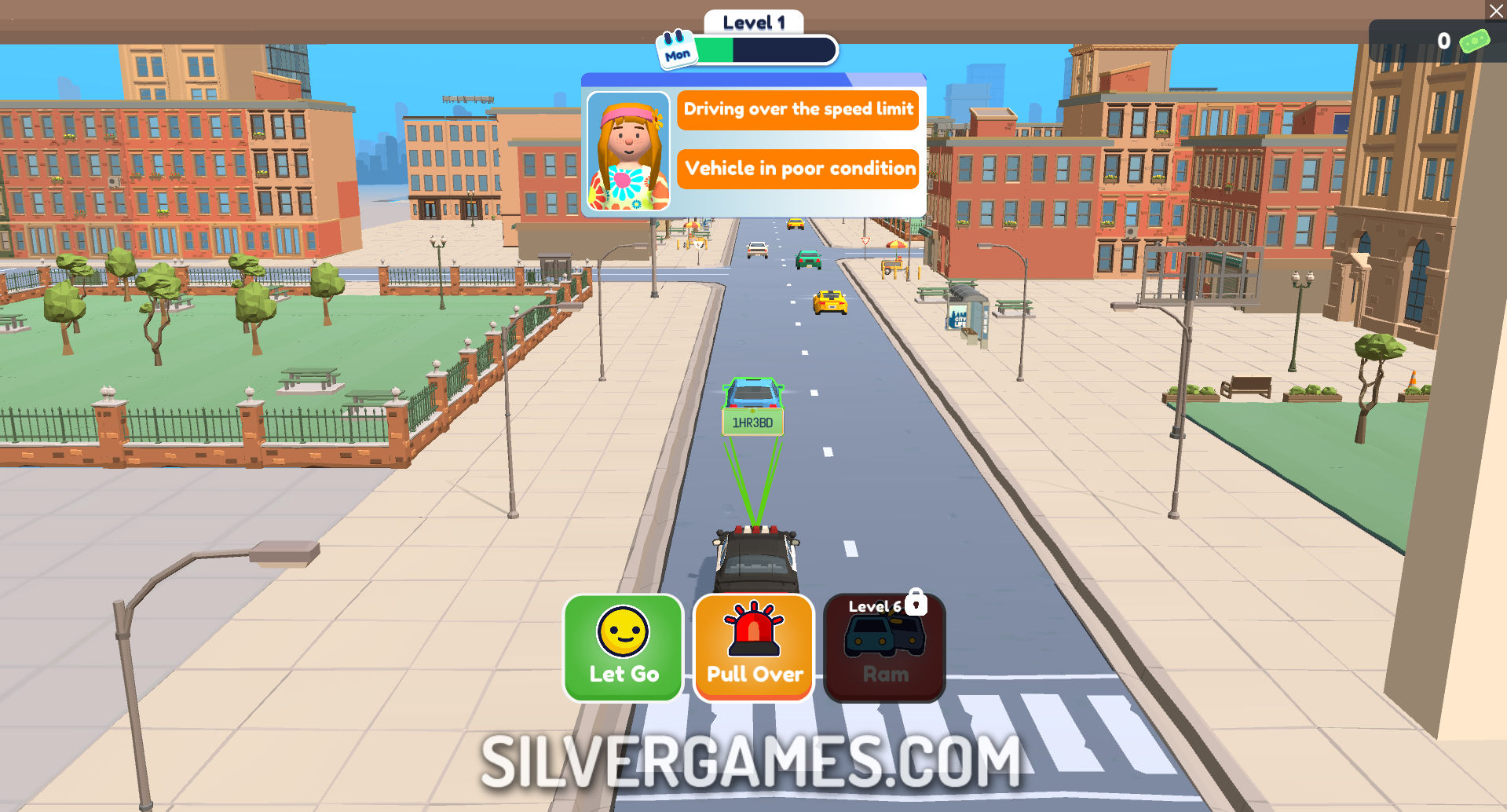 Traffic Cop 3D - Играйте Онлайн на SilverGames 🕹️