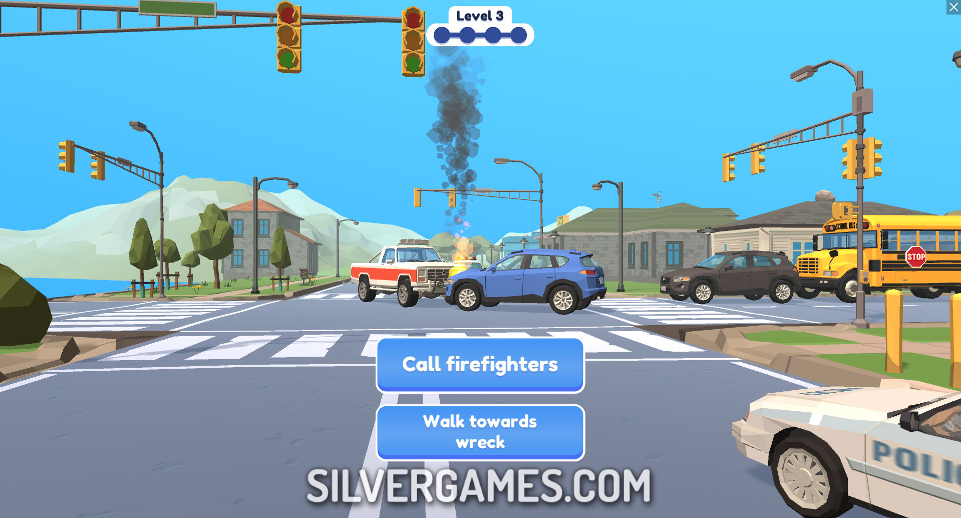 Traffic Cop 3D - Играйте Онлайн на SilverGames 🕹️