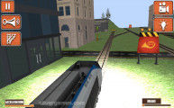 Simulateur De Train 2019: Train Crossing Street