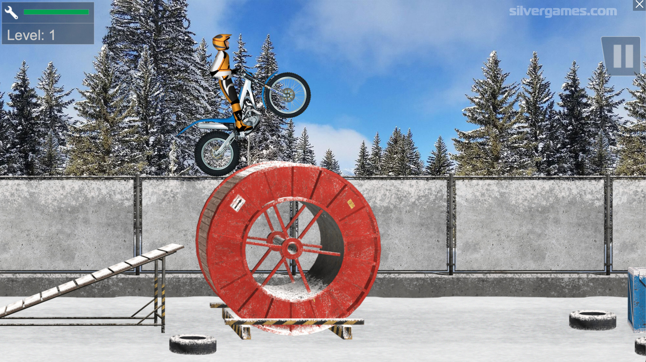 Moto X3M 4: Winter - Play Online on SilverGames 🕹️