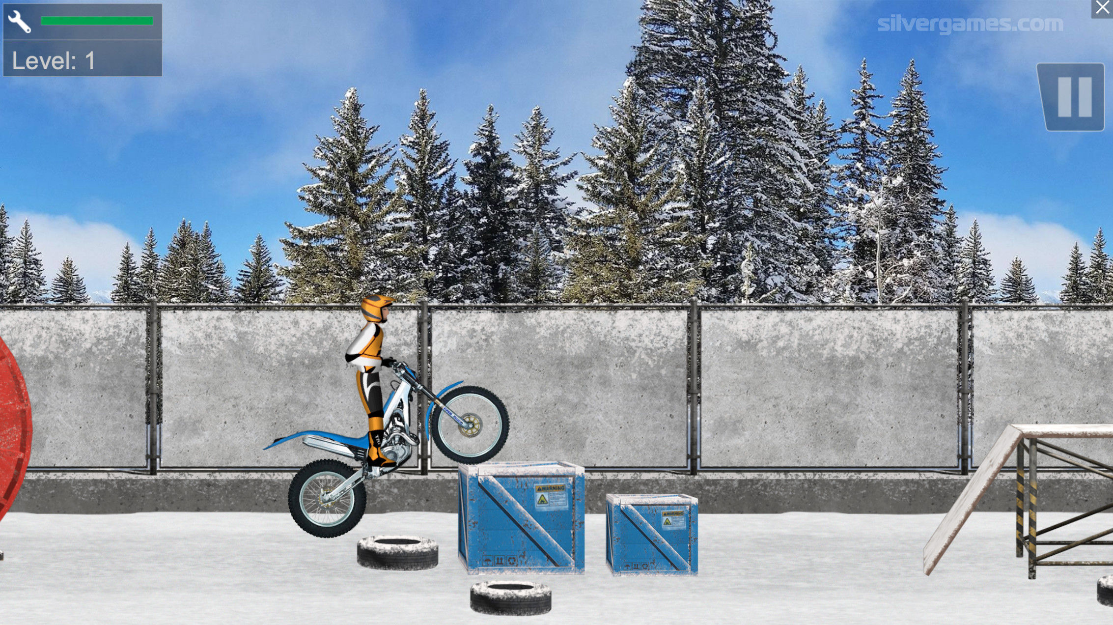 BIKE TRIALS WINTER 1 - Play Online for Free!