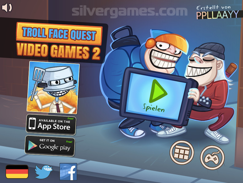 Trollface Quest: Horror 2 🔥 Play online