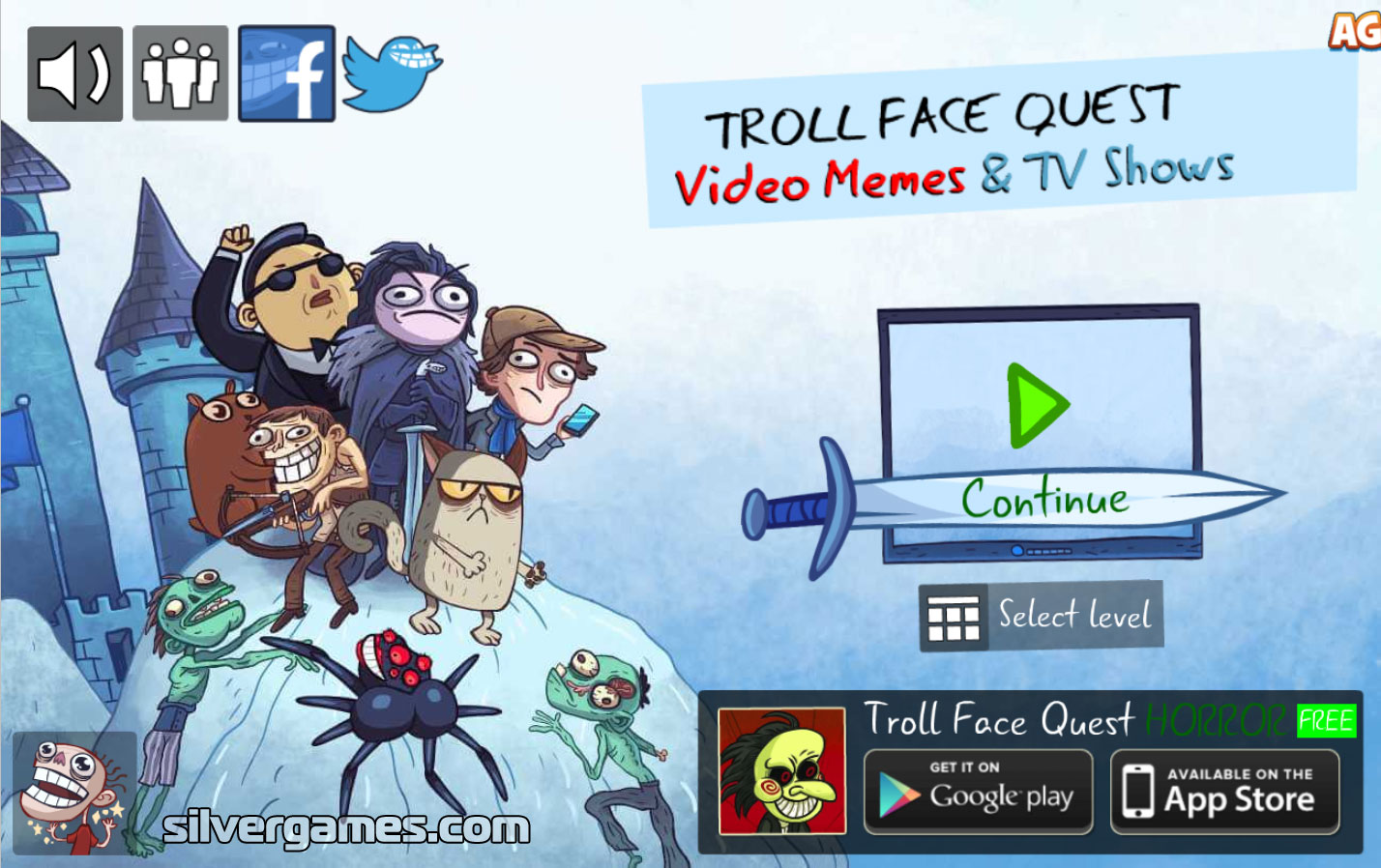 Troll Face Quest Horror na App Store