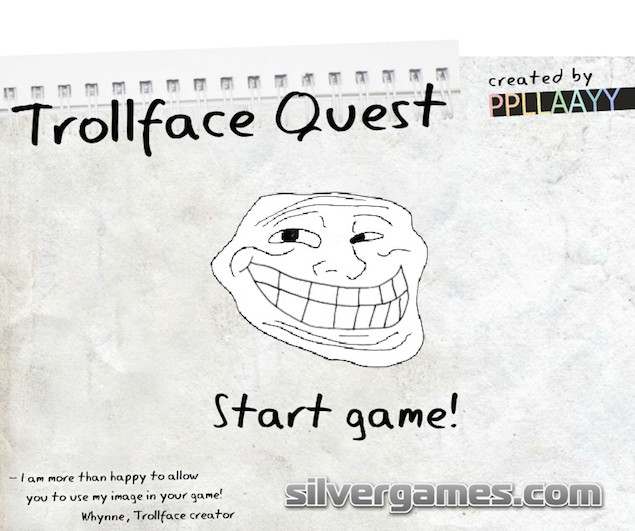 Trollface Quest: Horror 🕹️ Play on CrazyGames