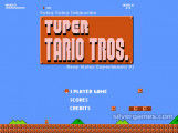 Tuper Tario Tros: Menu
