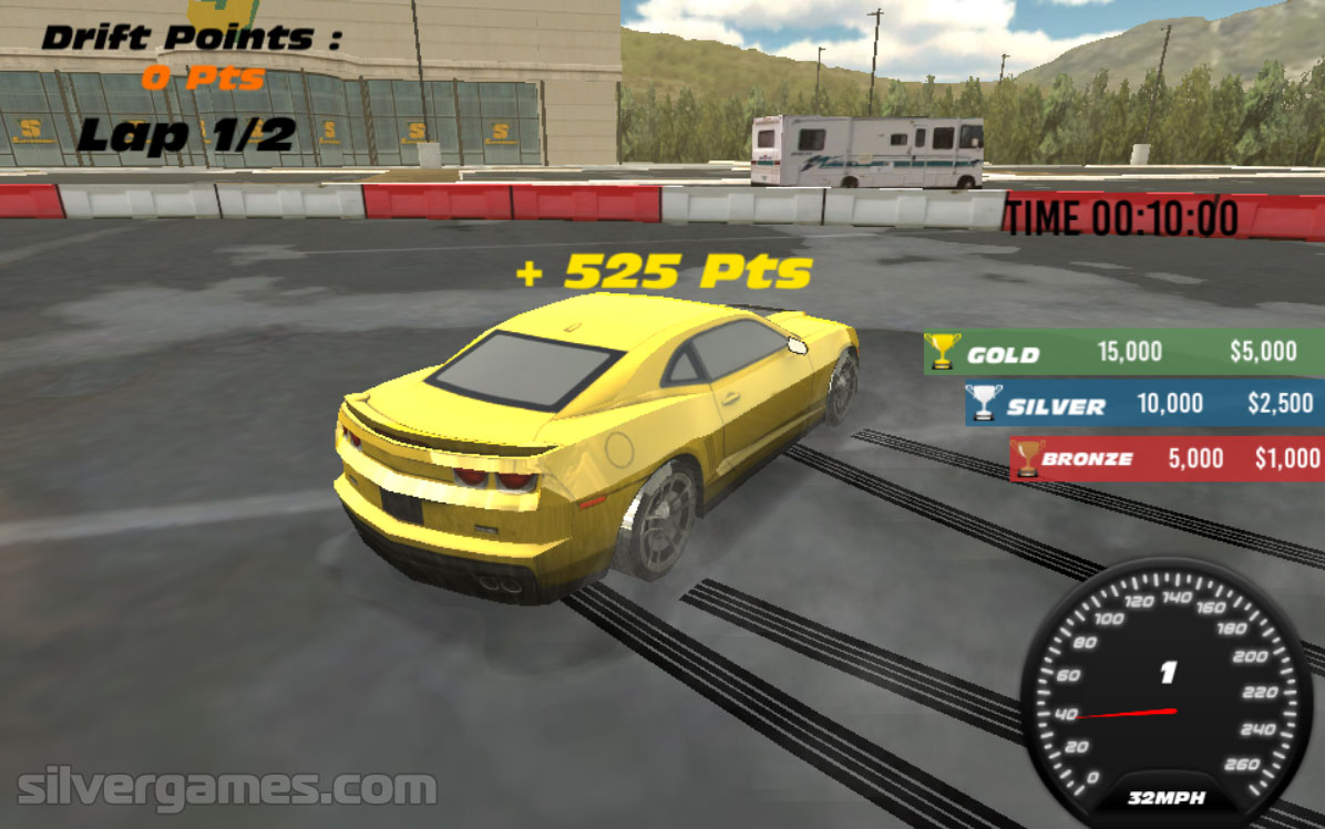 Lada Russian Car Drift - Play Online on SilverGames 🕹️