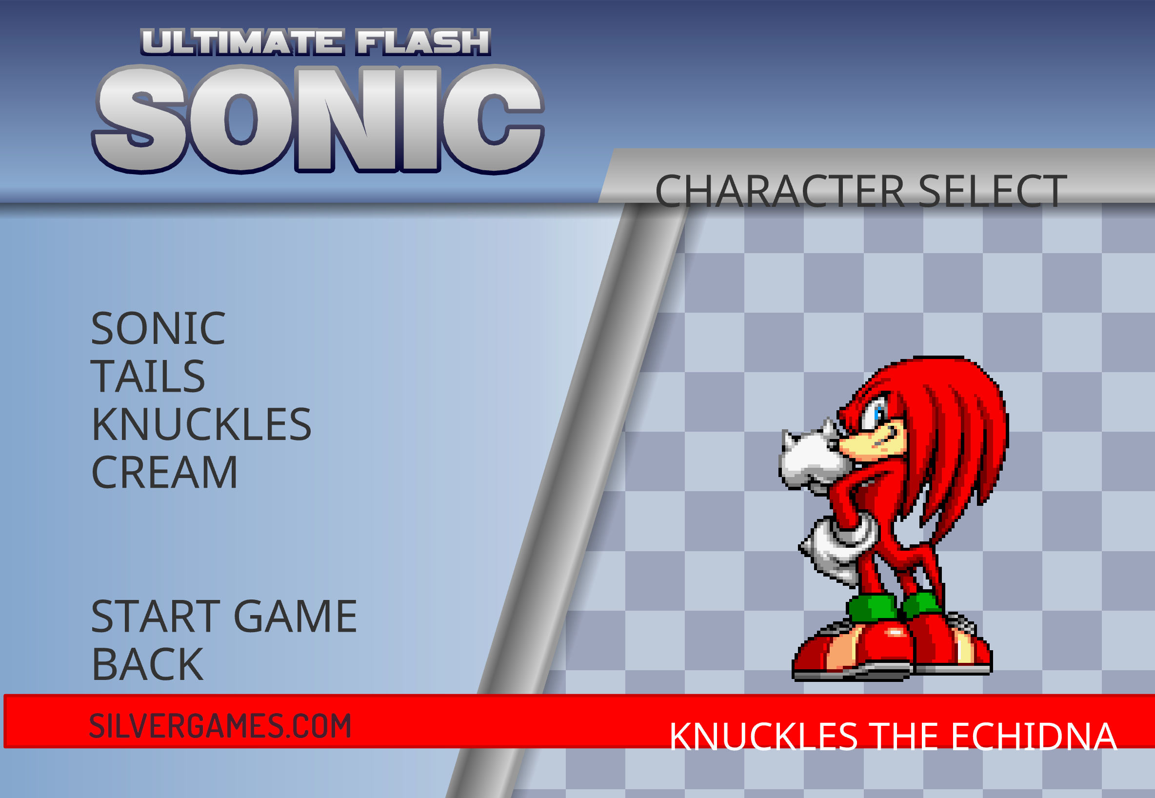 Ultimate Flash Sonic  Play Now Online for Free 