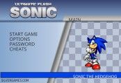 Ultimate Flash Sonic: Menu