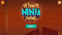 Ninja Swing: Menu