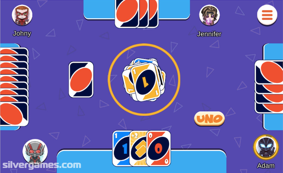 Free Online Multiplayer Uno Card Game Online: Play 2, 3, or 4