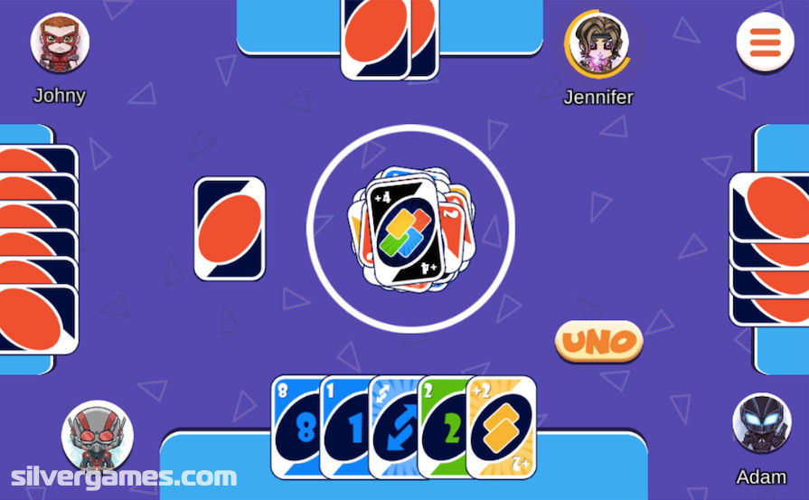 UNO with Buddies - Play Online on SilverGames 🕹️