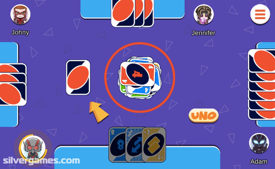 UNO with Buddies - Play Online on SilverGames 🕹️