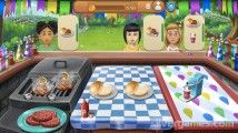 Virtual Families: Cook Off: Gameplay Burger Preparation