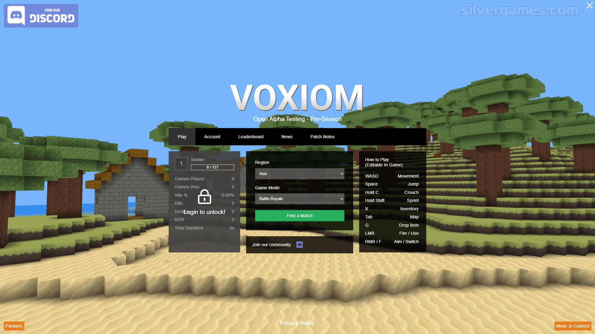 Voxiom.io 🕹️ Play on CrazyGames