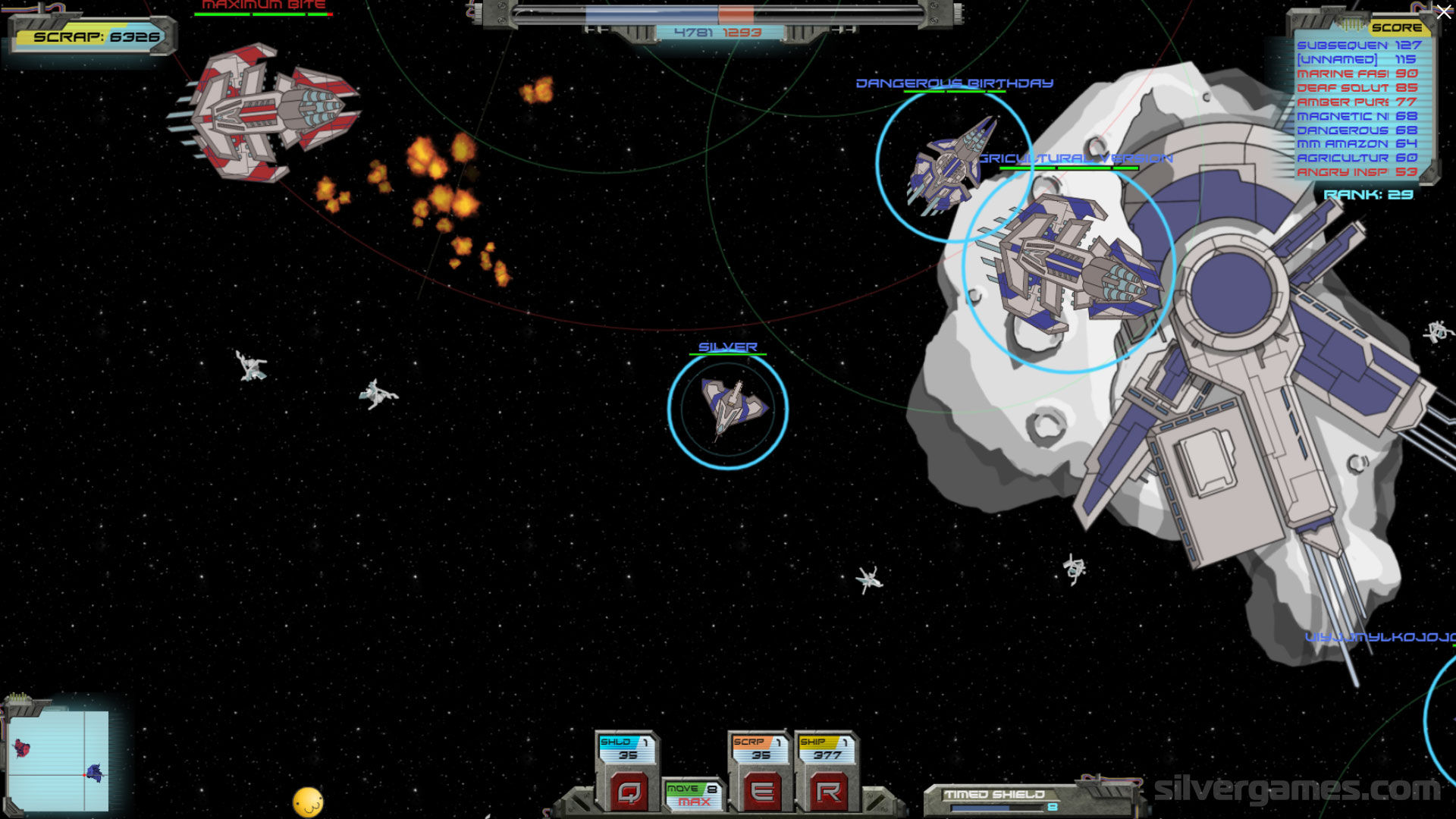 warin.space - Play war in space Free Online Game