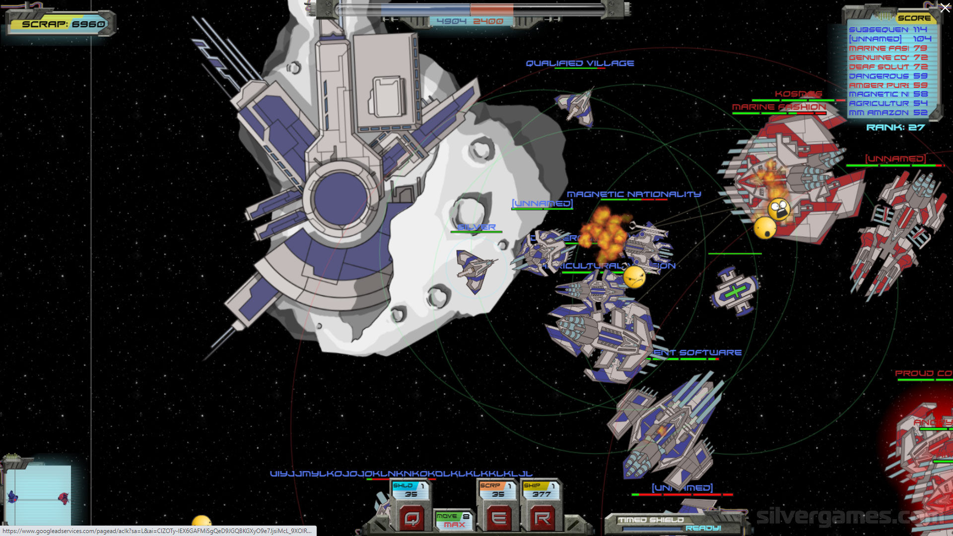 warin.space - Play war in space Free Online Game