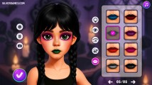 Wednesday Addams Beauty Salon: Wednesday Hairstyle