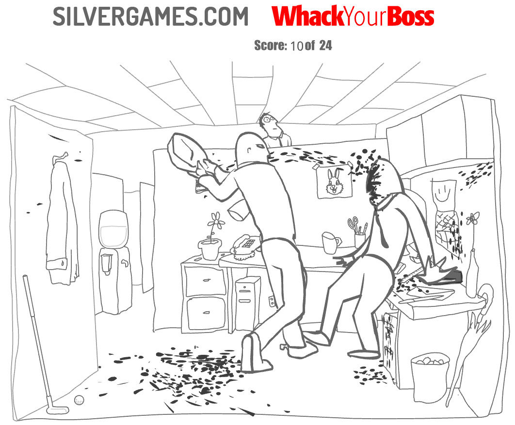 Whack Your Boss / Bata no seu chefe 🔥 Jogue online