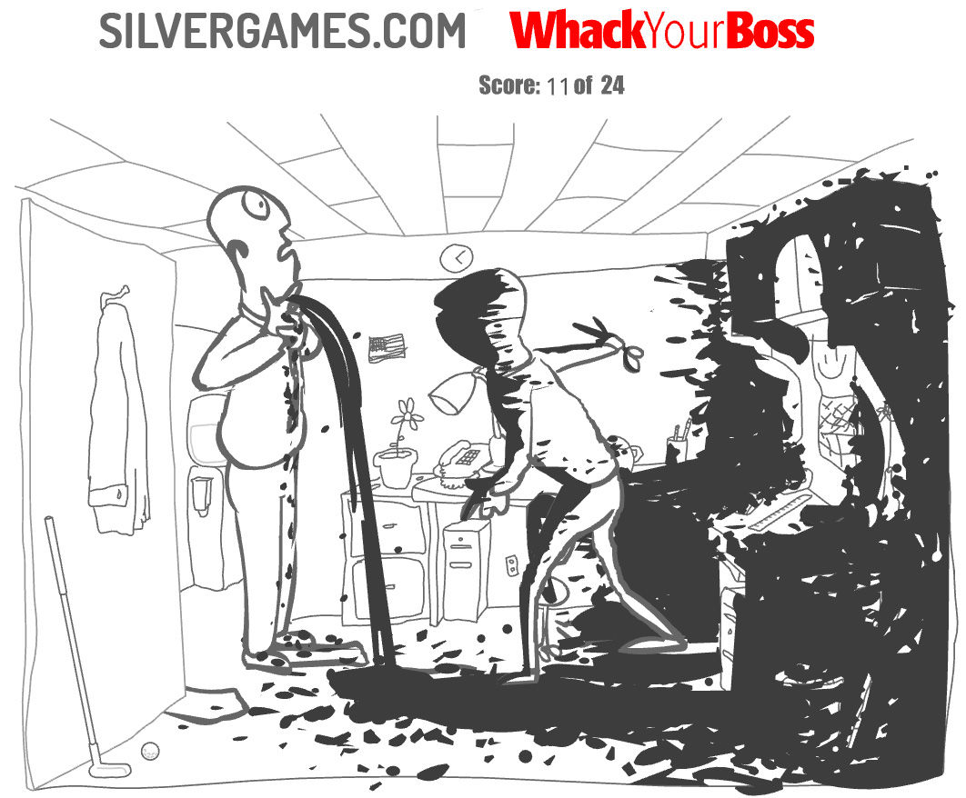 Whack Your Boss - Jogue Online em SilverGames 🕹️