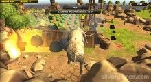 Wildtier-Zoo-Simulator: Gameplay Elephant Destruction Field