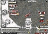 Winter Firefighters Truck: Gameplay Fire Extinghuisher