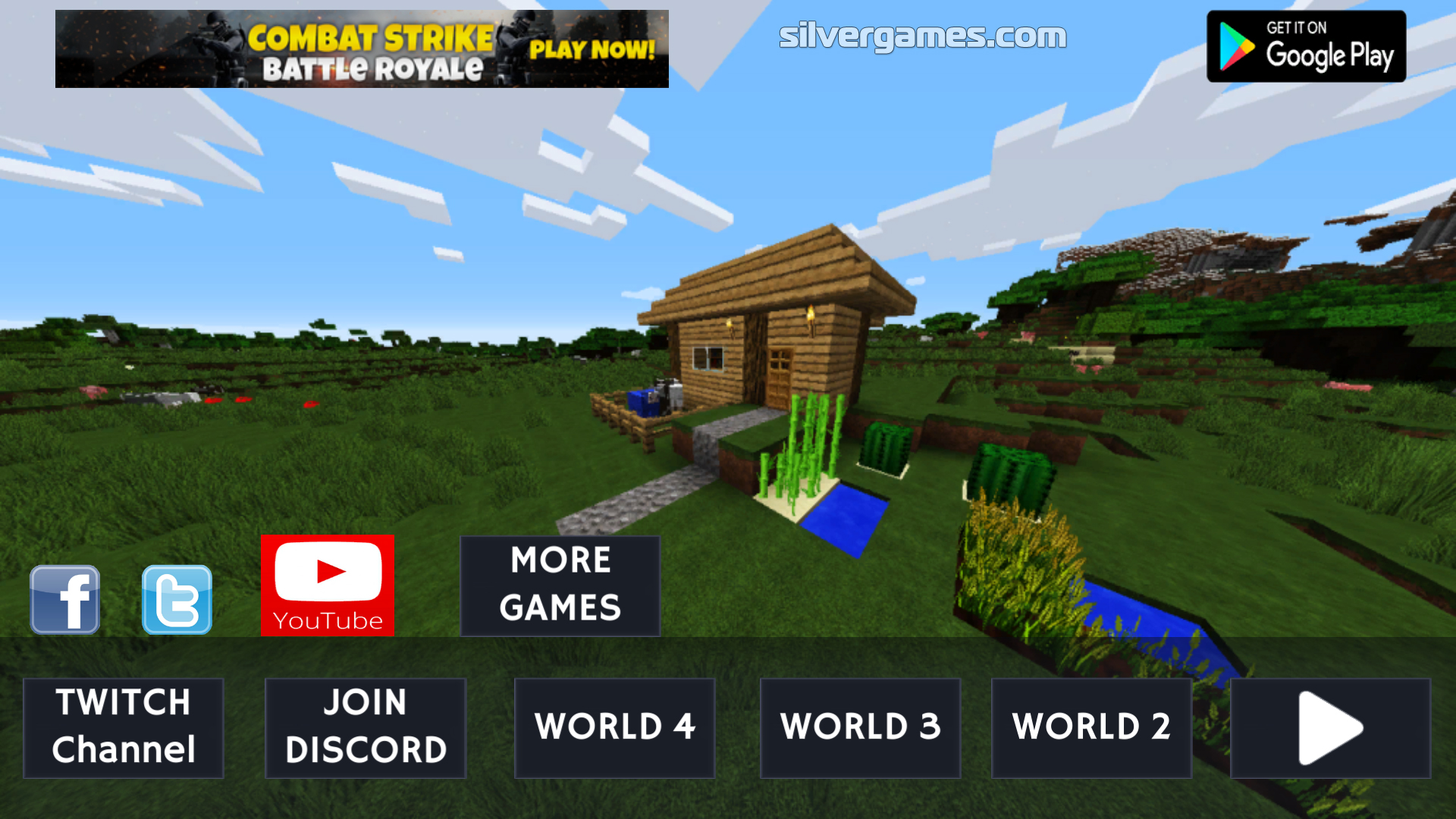 Minecraft Classic - Jogue Online em SilverGames 🕹️