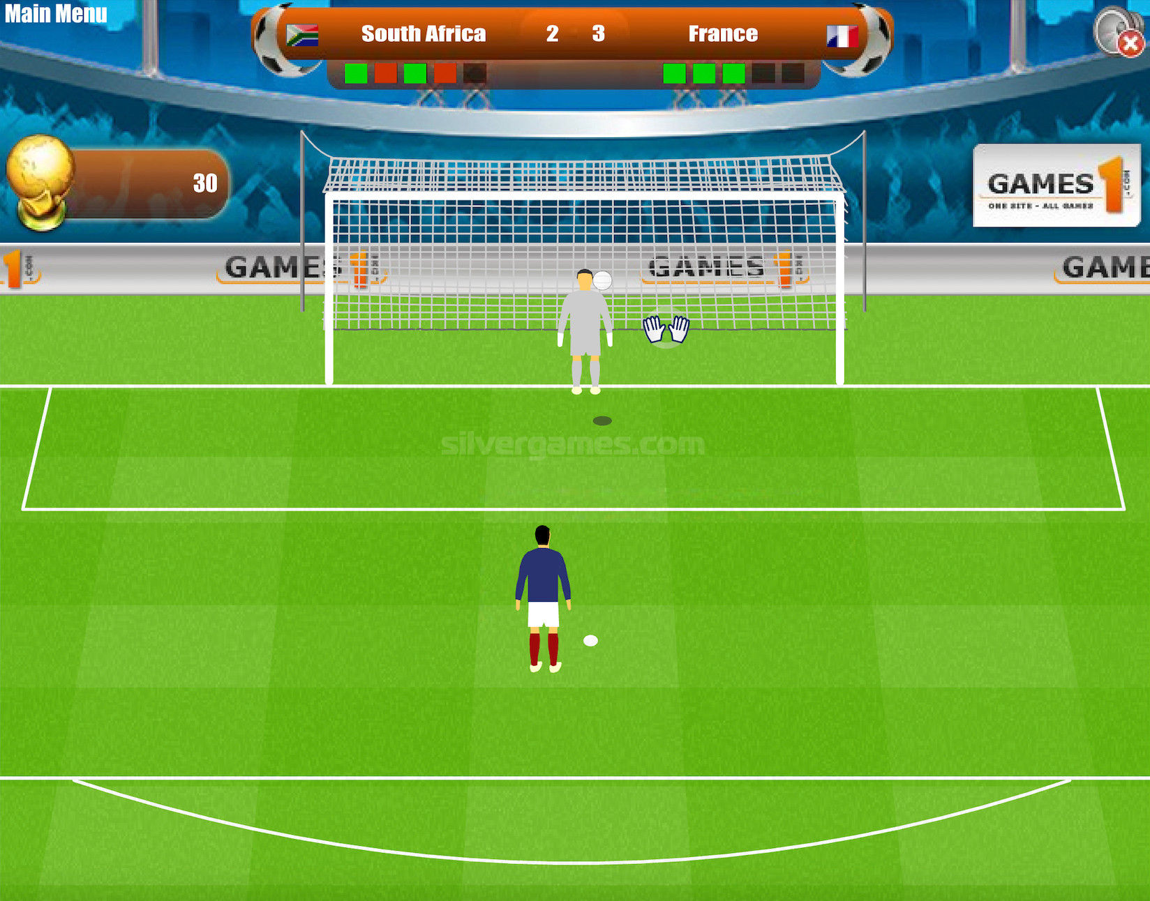 Penalty Shootout: Multi League - Play Online on SilverGames 🕹️