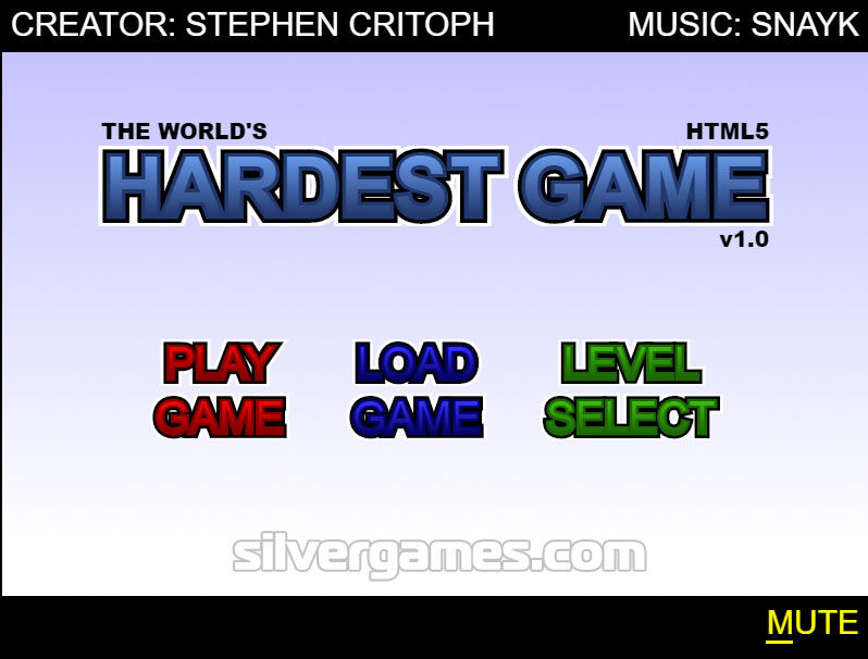 The World's Hardest Game - Play Online on SilverGames 🕹️