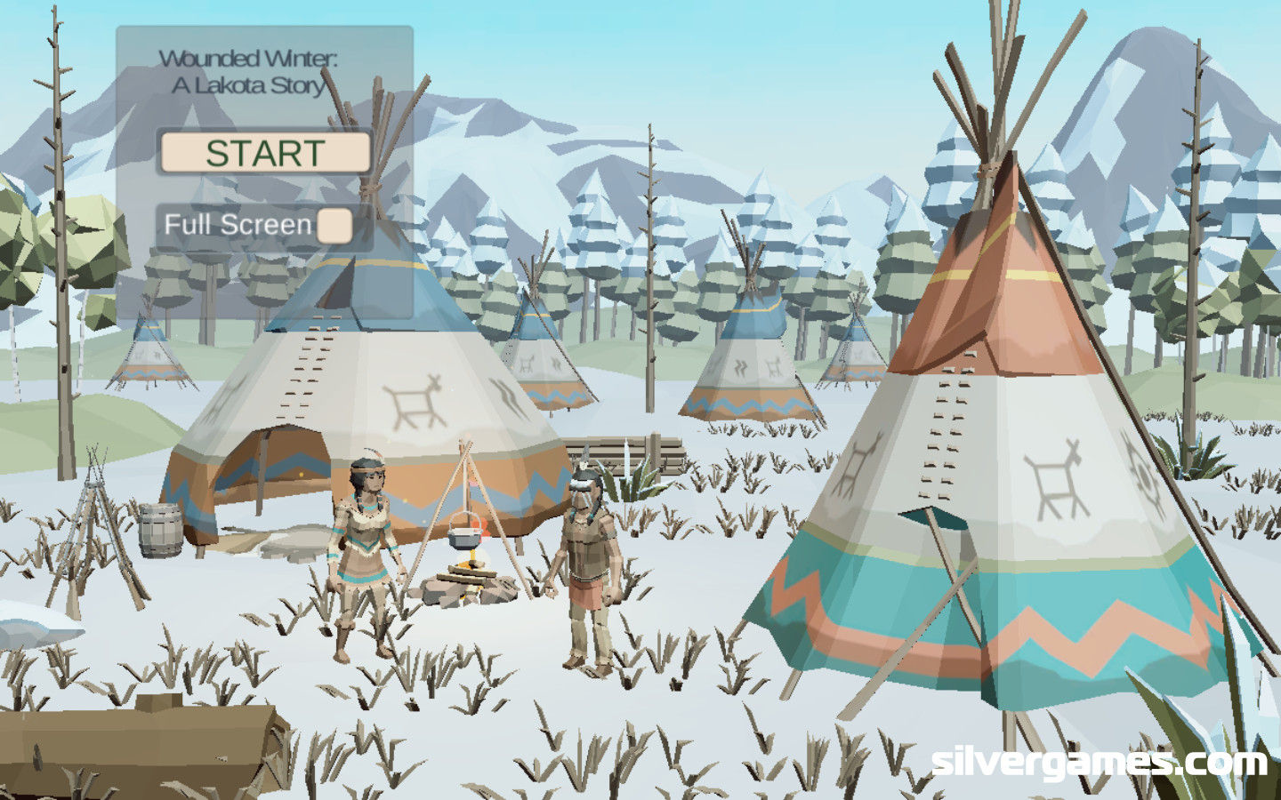Wounded Winter A Lakota Story  arcade game, best free online
