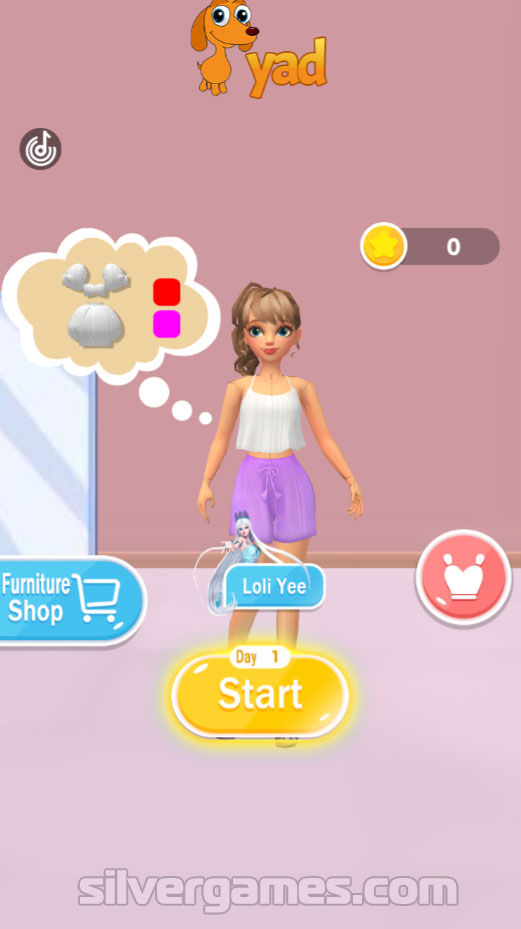 Little Girl Dress Up - Jogue Online em SilverGames 🕹