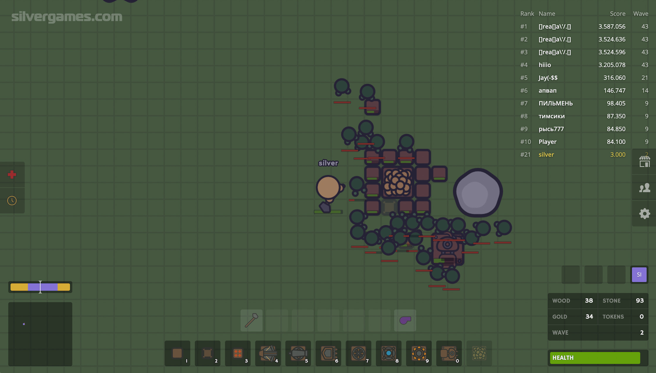 Best 2 Player base ever?, zombs.io